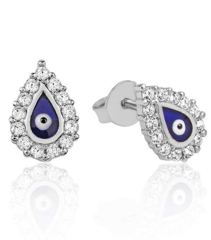 Evil Eye Drop Earrings