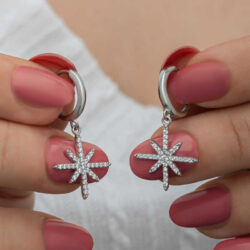 Silver Clover Women’s Earrings